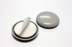 2-1/4 in. Commercial Grade Sliders (100) - Grey ET-030017